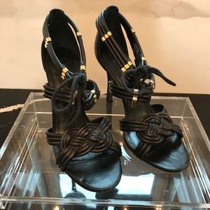 Tory Burch Summer Braided Leather Sandals 8M